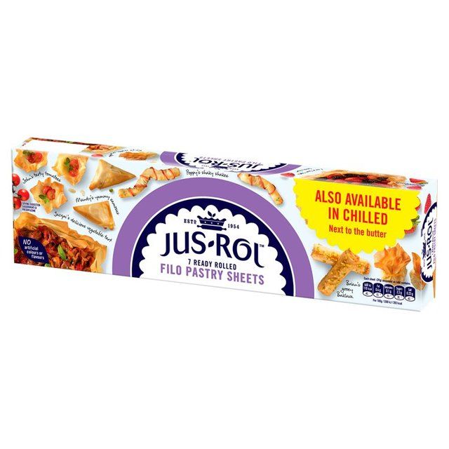 Jus-Rol Frozen Filo Pastry Sheets 270g