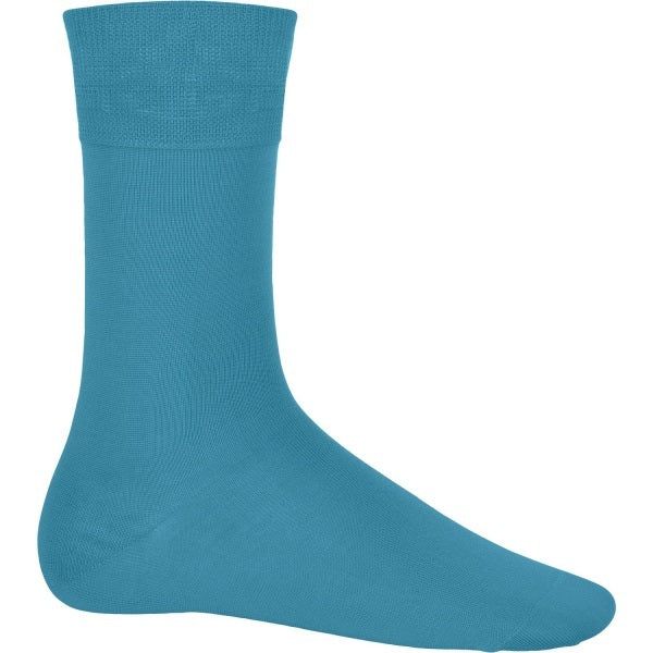 Kariban Cotton City Mens Casual Cotton Rich Socks (7-9UK) Tropical Blue / 1EA