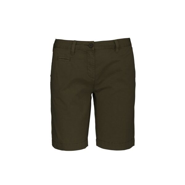 Kariban Womens Washed Effect Bermuda Shorts (16)