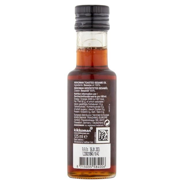 Kikkoman Toasted Sesame Oil 125ml