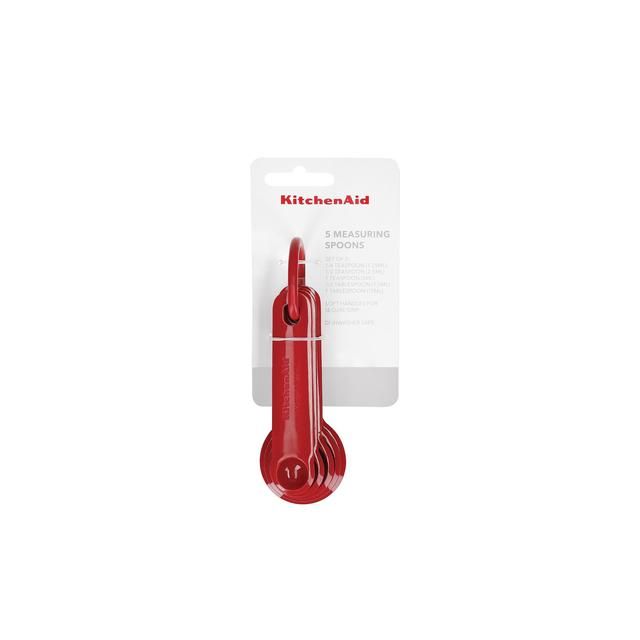 KitchenAid Universal Measuring Spoon Set Red