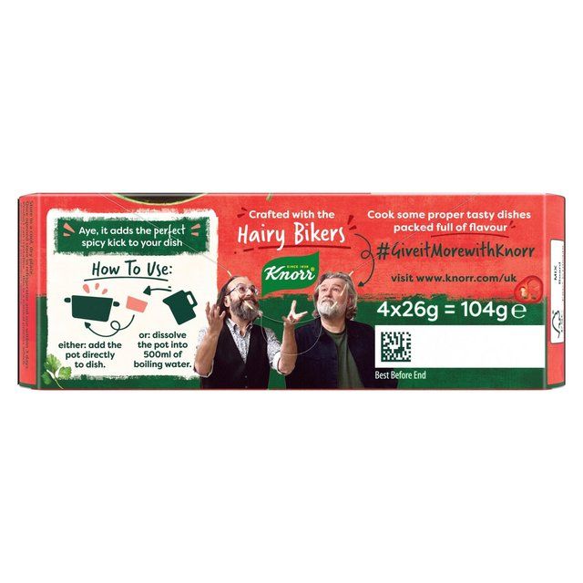 Knorr Hairy Bikers Spicy Stock Pot 104g