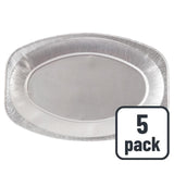 Large Aluminium Oven-Safe Buffet Platters 5 per pack
