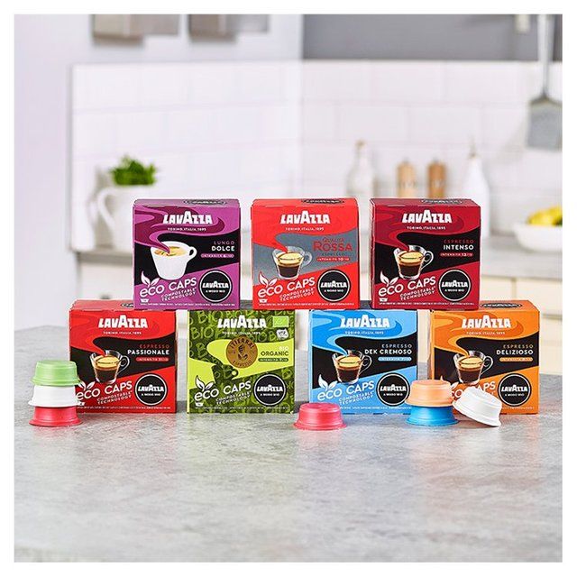Lavazza A Modo Mio Compostable Espresso Delizioso Coffee Capsules 16 per pack