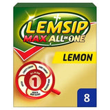 Lemsip All in One Hot Drink Lemon Flavour Sachets 8s