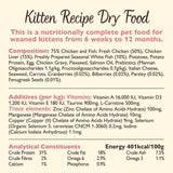 Lily's Kitchen Cat Chicken & White Fish Dry Kitten Food 800g