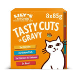 Lily's Kitchen Tasty Cuts in Gravy Mixed Multipack Wet Food for Cats 8 x 85g