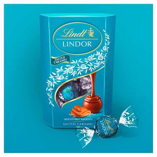 Lindt Lindor Milk Salted Caramel Chocolate Truffles 200g