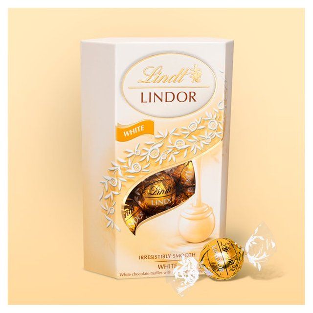 Lindt Lindor White Chocolate Truffles 200g
