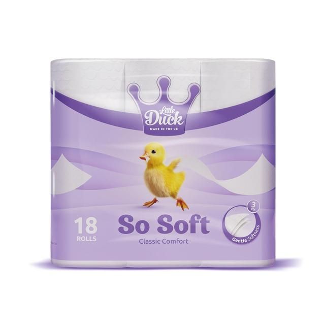 Little Duck So Soft Toilet Tissue 18 Pack 18 per pack