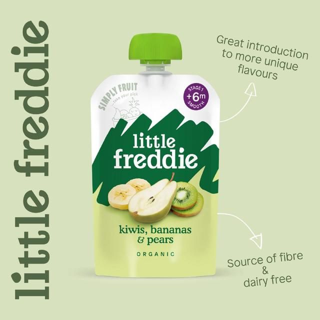Little Freddie Organic Zesty Kiwis Bananas & Pear 100g
