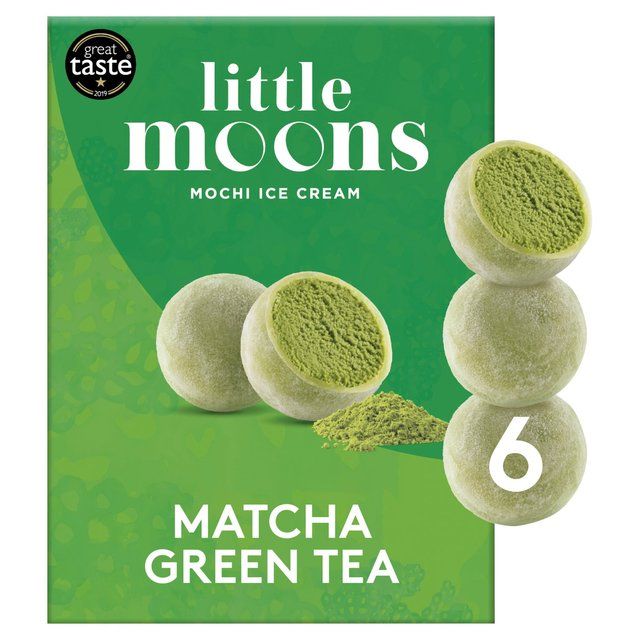 Little Moons Matcha Green Tea Mochi Ice Cream 6 x 32g