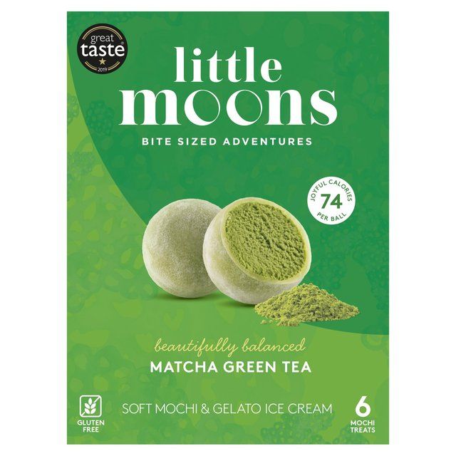 Little Moons Matcha Green Tea Mochi Ice Cream 6 x 32g