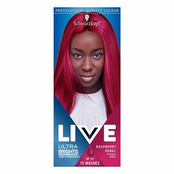 LIVE Ultra Brights 091 Raspberry Rebel Hair Dye