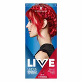 LIVE Ultra Brights 091 Raspberry Rebel Hair Dye Pillar Box 092
