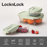 LocknLock NestnLock Green Container Set 5pce