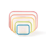 LocknLock Rainbow Nestable Storage Set 5 per pack