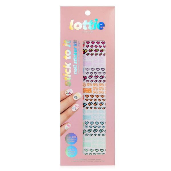 Lottie London Stick To It Nail Sticker - Gaming