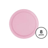 Lovely Pink Recyclable Paper Party Plates 8 per pack