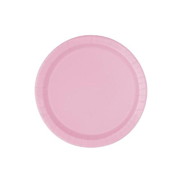 Lovely Pink Recyclable Paper Party Plates 8 per pack