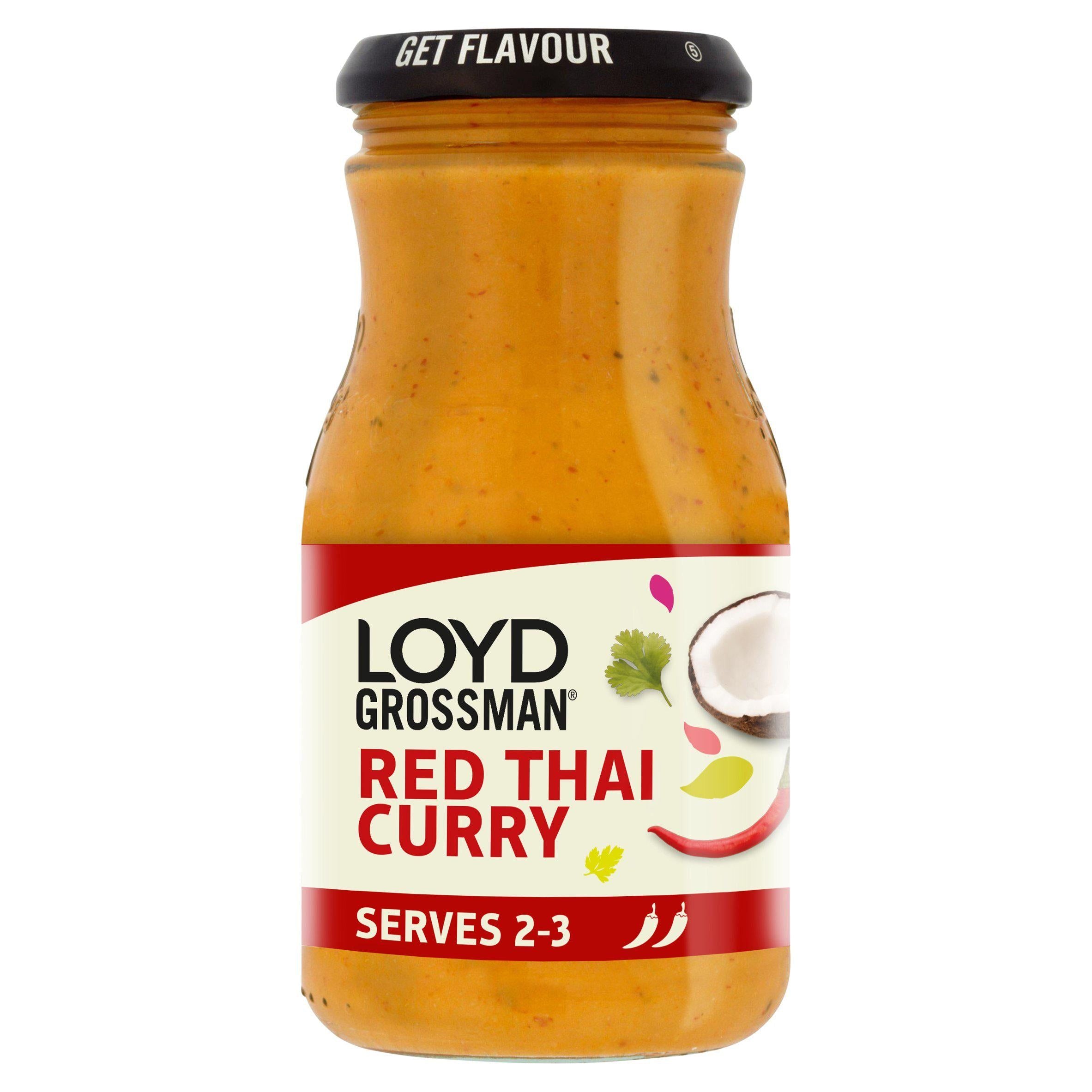Loyd Grossman Thai Red Curry Sauce 350g