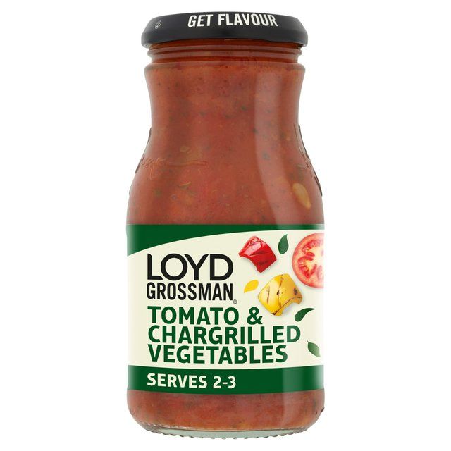 Loyd Grossman Tomato & Chargrilled Vegetable Sauce 350g