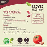 Loyd Grossman Tomato & Chilli Pasta Sauce 350g