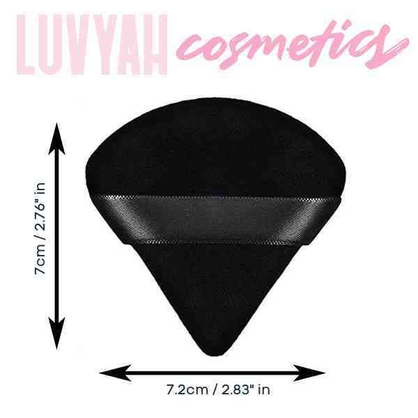 LUVYAH Cosmetics Triangle Make Up Powder Puff Sponges x 3
