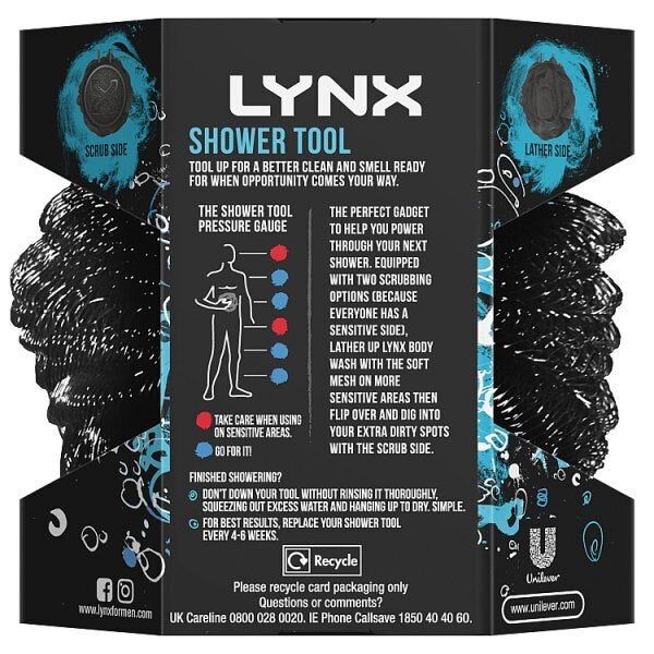 Lynx Manwasher Shower Tool