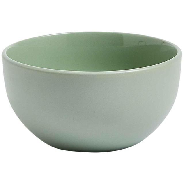 M&S 12 Piece Stoneware Dinner Set Sage 12 per pack