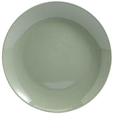 M&S 12 Piece Stoneware Dinner Set Sage 12 per pack