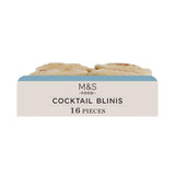 M&S 16 Cocktail Blinis 112g