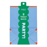 M&S Blue Treat Party Bags 8 per pack