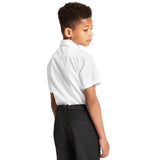 M&S Boys 3pk Easy Iron School Shirts 3-13 Years White