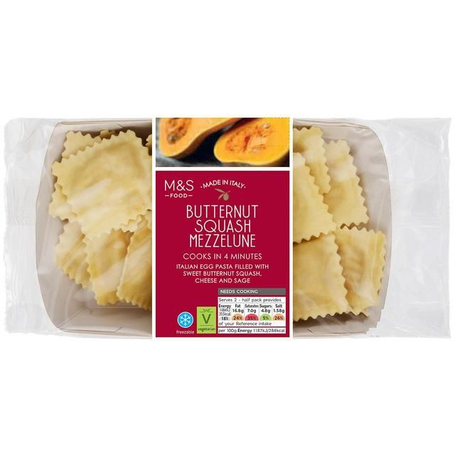 M&S Butternut Squash & Herb Ravioli 250g