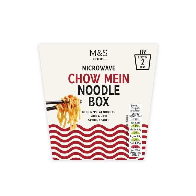 M&S Chow Mein Noodle Box 300g