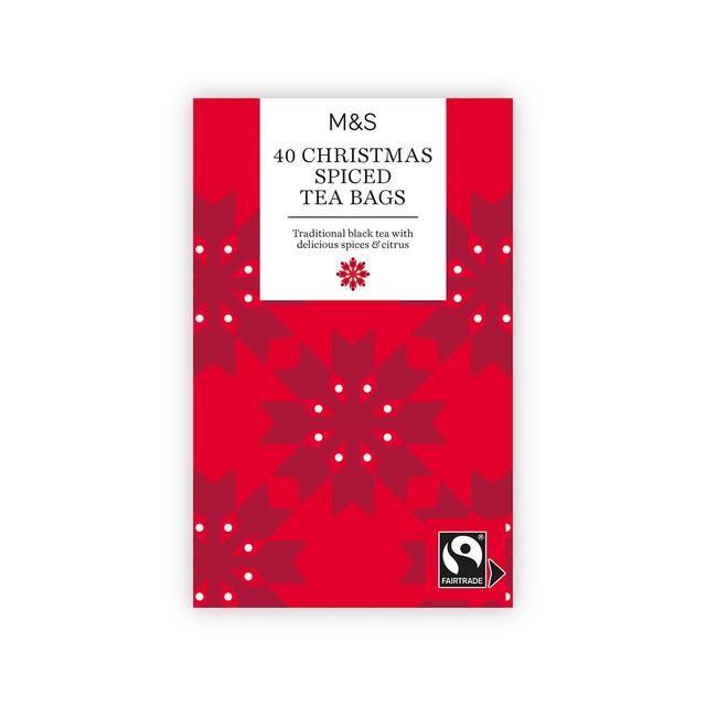 M&S Christmas Spiced Tea 40 per pack