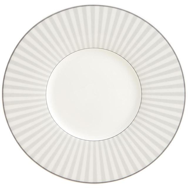 M&S Collection Hampton Stripe Cup & Saucer One Size Grey Mix