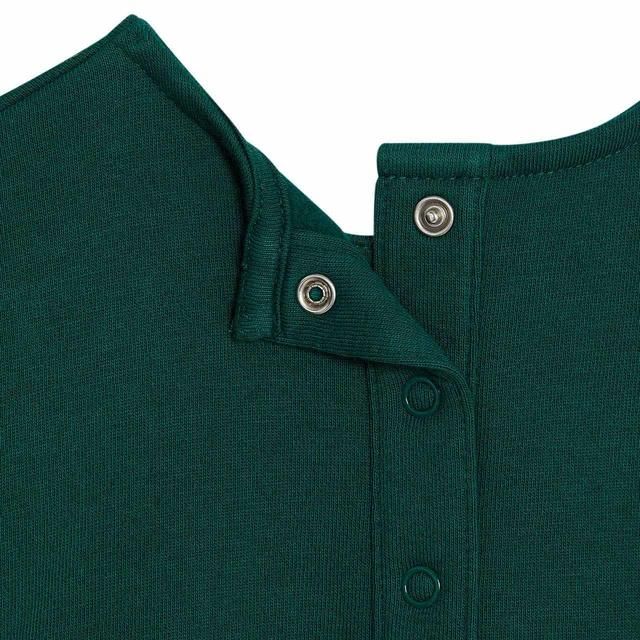 M&S Cotton Heart Sweat and Jean Outfit '0-3 M Green Mix