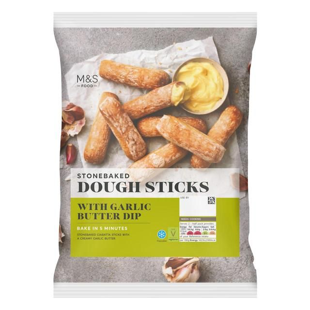 M&S Dough Sticks with Garlic Butter Dip 170g
