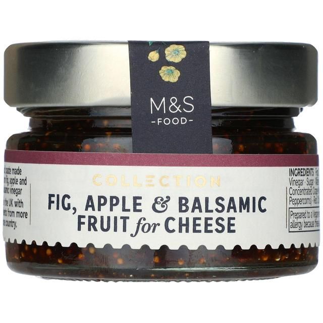 M&S Fig Apple & Balsamic Fruit for Cheese 120g