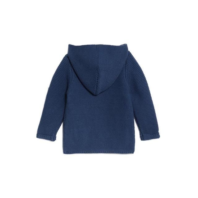 M&S Hooded Chunky Cardigan 0 Months-3 Years Indigo