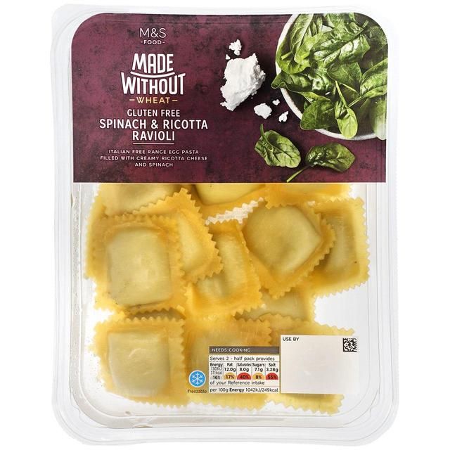 M&S Made Without Spinach & Ricotta Ravioli 250g