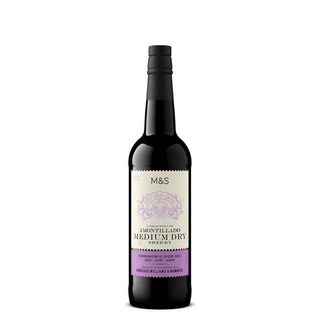 M&S Medium Dry Amontillado Sherry 75cl