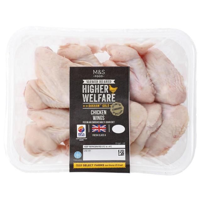 M&S Oakham Gold Chicken Wings 750g