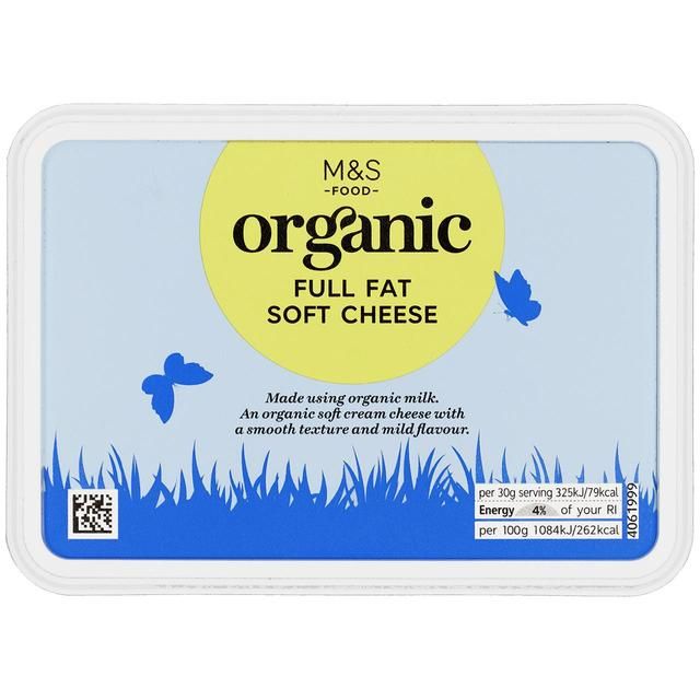 M&S Organic Full Fat Soft Cheese 250g