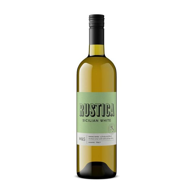 M&S Rustica Sicilian White Wine 75cl