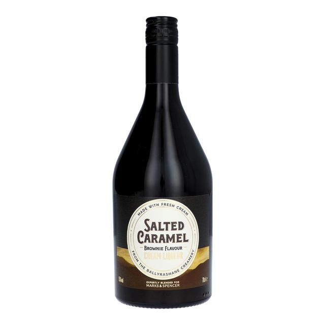 M&S Salted Caramel Brownie Flavour Cream Liqueur 70cl