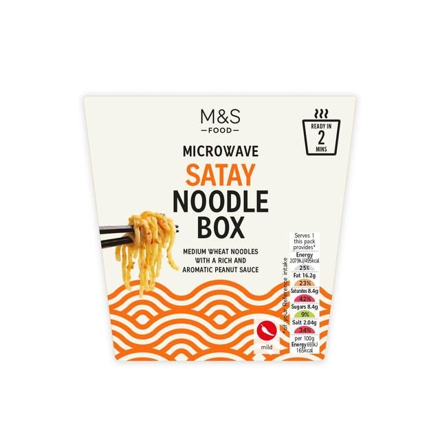 M&S Satay Noodle Box 300g