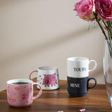 M&S Set of 2 Mine & Yours Mug One Size Multi 2 per pack